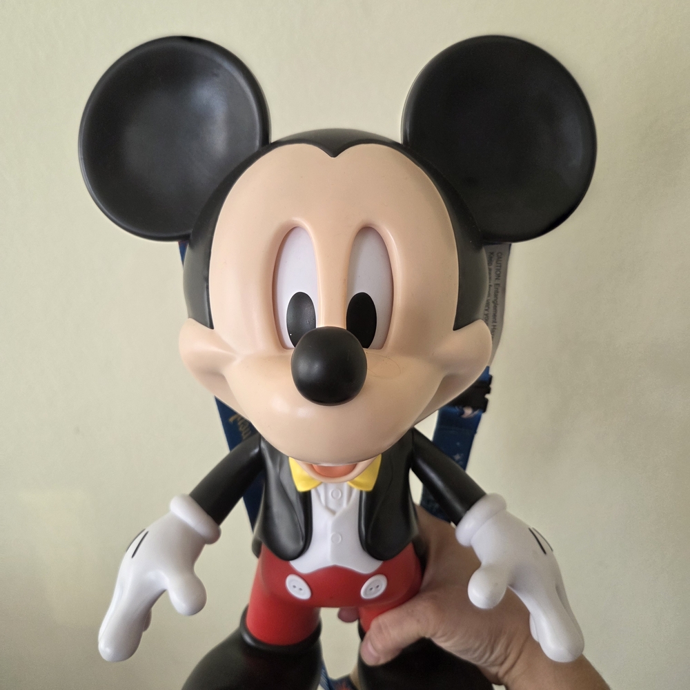 Disney Micky Popcorn Bucket Parks Black and Red Collectible
